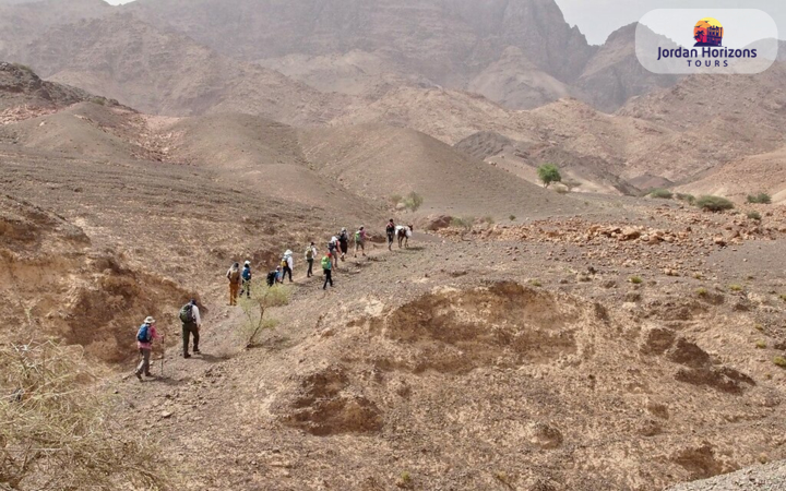 Jordan Hiking Tour : Dana to Petra Trek - 10 Days 09 nights